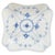 1980s Blue Fluted Plain Square Porcelain Serving Bowl from Royal Copenhagen, 1980s For Sale - Image 5 of 5