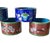 Metal Vintage 1970s Floral Cloisonné Napkin Rings in Red and Blue, Set of 8 For Sale - Image 7 of 10
