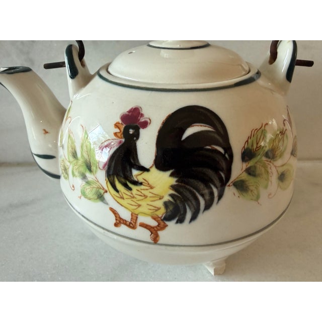 Vintage Japanese Tea Pot For Sale - Image 4 of 11