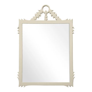 Fleur Home Garden District Lafitte Rectangle Mirror in Delaware Putty, 35x55 For Sale
