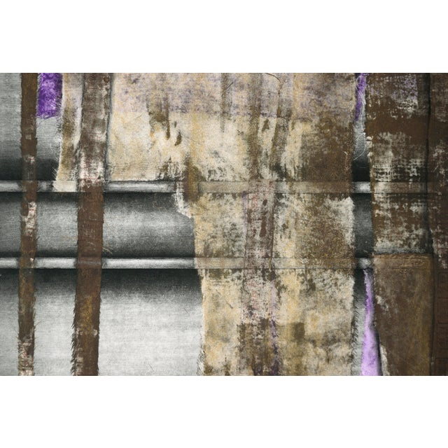 Paper "Parts of a Kimono" Multi-Layer Collagraph in Ink on Paper by Patricia A. Pearce For Sale - Image 7 of 10