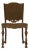 Danish Art Deco Oak Side Chair with Green Velvet Seat, 1930s For Sale
