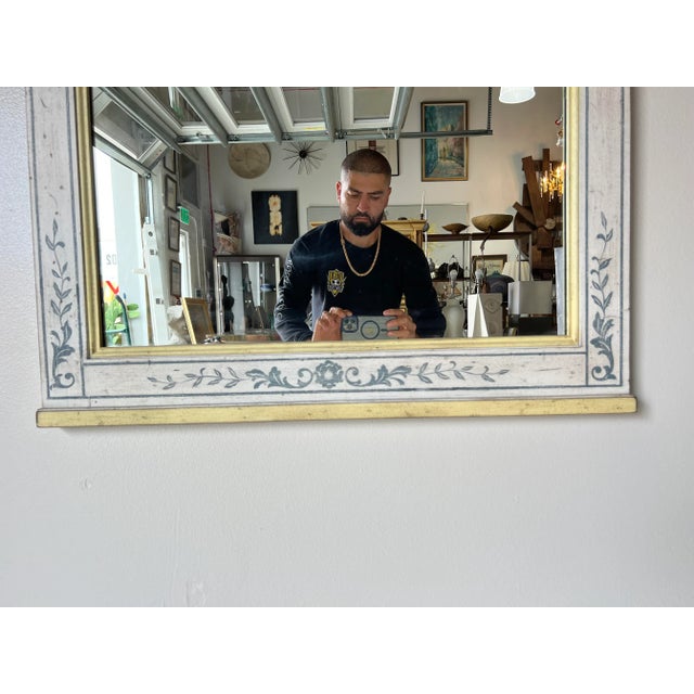 Vintage French Neoclassical - Style Wall Mirror by John Widdicomb For Sale In Miami - Image 6 of 11