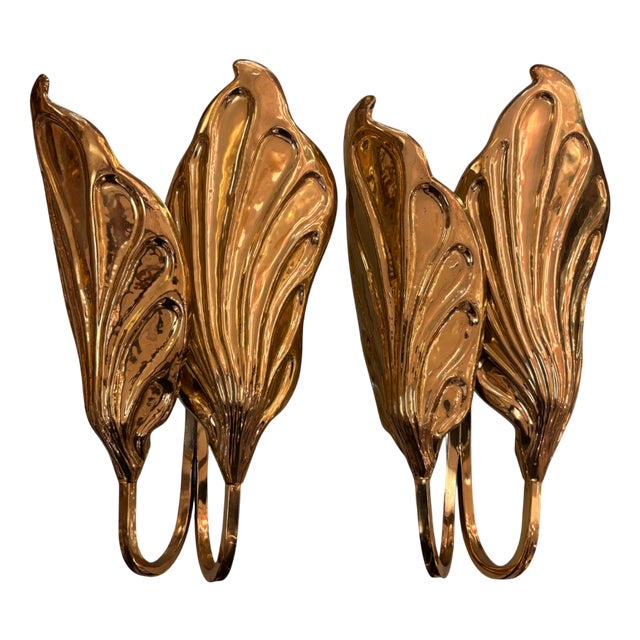 Wall Sconces by Tommaso Barbi, 1960s, Set of 2 For Sale