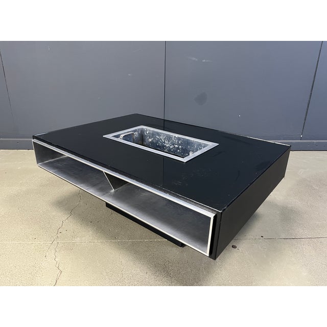 Hollywood Regency Vintage Italian Bar Coffee Table, 1970s For Sale - Image 3 of 11