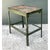 Mid 20th Century Vintage Industrial Metal and Wood Workbench Table For Sale - Image 5 of 12