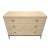 Mitchell Gold + Bob Williams 3 Drawer Solange Chest With Cream Faux Shagreen For Sale