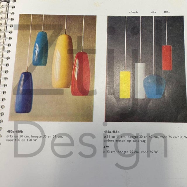 Vintage 486B Pendant Lamp by Paolo Venini for Venini, 1960s For Sale - Image 10 of 11