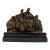 Vintage Phyllis Kresnoff Mid-Century Brutalist Figural Bronze Sculpture For Sale