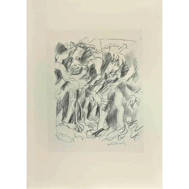 Contemporary Willem De Kooning, Untitled, 1985, Offset Lithograph For Sale - Image 3 of 3