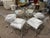 Bring iconic Hollywood Regency glamour into your home with this stunning Charles Hollis Jones attributed Lucite dining...
