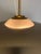 Table lamp, model Lte5, produced by Azucena. Shaped granite base, brass elements, and enameled aluminum diffuser. Three...
