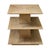 Blonde Oak Storage Table For Sale - Image 4 of 8