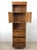 Vintage Oak Wall Unit With Brass Hardware by Thomasville For Sale - Image 14 of 18
