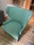Thibaut Custom Stewart Furniture Wingback in Thibaut Fabric For Sale - Image 4 of 14