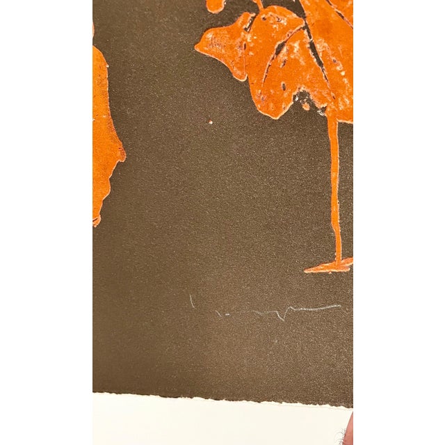 Printmaking Materials Pietro Consagra, Pietro Consagra Italian Mod Abstract Expressionist Forma Art Informel Lithograph, 1960's-1970's For Sale - Image 7 of 8