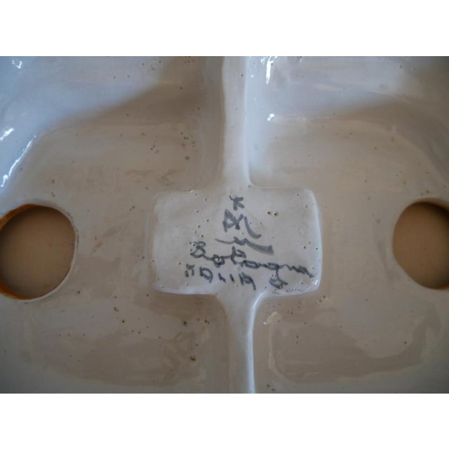 Ceramic Inkwell from Minghetti, Bologna, 1890s For Sale - Image 4 of 13