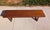 Vintage bench by Torbjørn Afdal for Bruksbo, Norway, circa 1960s. Solid teak legs and legs and skirts, nice teak veneer...