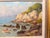 Vintage French Andre Galzenati Impressionism Seascape Nautical Oil Painting Art For Sale In New York - Image 6 of 13