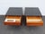 Knoll Two Tones Mid Century Modern Nightstands Bedside Tables a Pair 6597 For Sale - Image 12 of 17