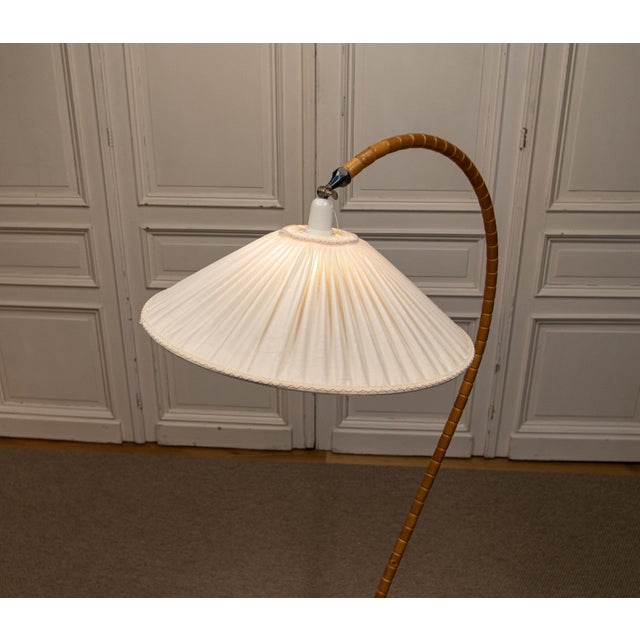 Vintage Swedish Grace Arc Floor Lamp, 1940s For Sale - Image 6 of 12