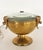 Fontana Arte Vintage Italian Brass and Glass Table Lamp from Fontana Arte, 1950s For Sale - Image 4 of 18