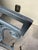 1930s Pair of Neoclassical Lyre Back Cast Iron Lyre Back With Weathered Wood Seats For Sale - Image 14 of 18