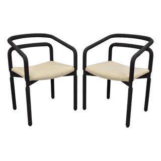 Late 20th Century Postmodern "Rubber Chairs" by Brian Kane for Metropolitan Furniture - A Pair For Sale
