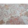 Antique Turkish Oushak Carpet, Handmade Oriental Rug, Beige, Taupe, Shrimp Coral For Sale - Image 14 of 16
