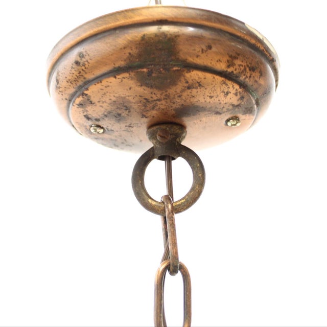 1960s Vintage Moe Light Copper Pendant Light| Thomas Industries For Sale - Image 5 of 8