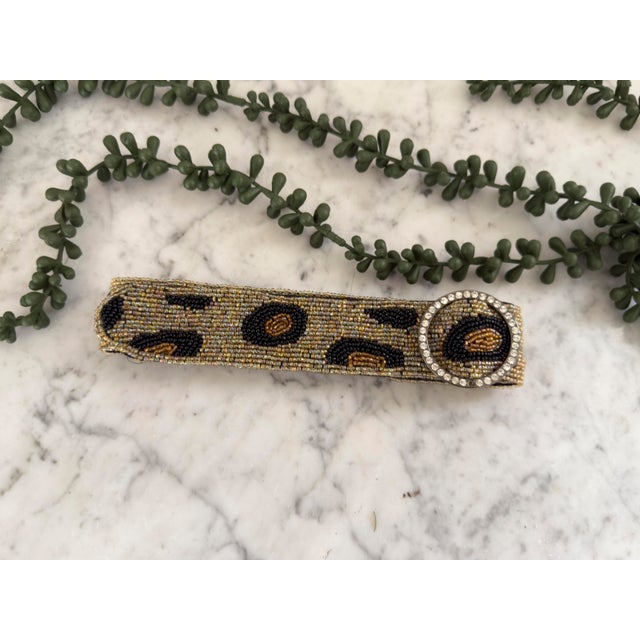 Vintage Beaded Belt For Sale - Image 11 of 11