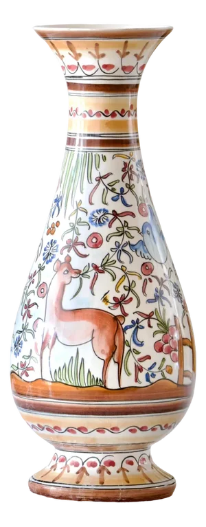 Large Portuguese Artisanal Vase from Coimbra, 1950s
