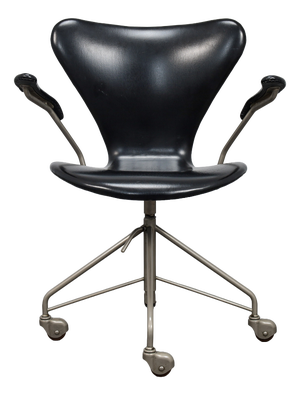 Model 3217 First Edition Office Chair by Arne Jacobsen for Fritz Hansen, 1950s