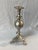 Maitland Smith Brass with silver finish candle holder Showroom Sample Made in India