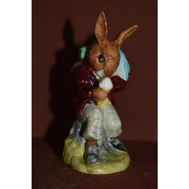 Vintage Royal Doulton " Billie Bunnykins Cooling Off" Figurine For Sale - Image 10 of 13