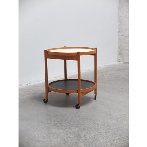 Serving Trolley with Reversible Trays by Hans Bølling for Torben Ørskov, 1960s For Sale - Image 3 of 15