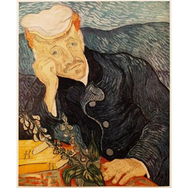 1954 After Van Gogh "Portrait of Dr. Gachet", First Edition Print For Sale - Image 9 of 9