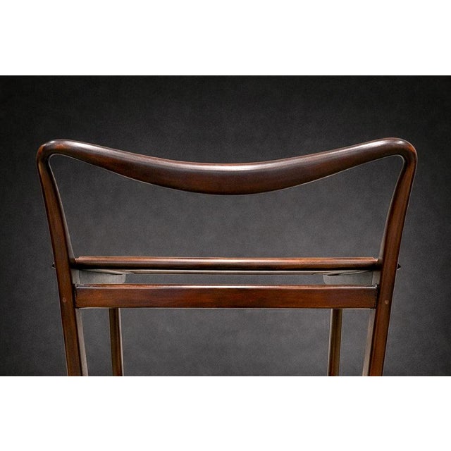 Brazilian Mid-Century Modern Bar Cart in Rosewood, Carlo Hauner and Martin Eisler, 1950s - Lot 532 For Sale - Image 11 of 14
