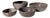 Handmade Studio Ceramic Bowls from Serocka, Germany, 1970s, Set of 4 For Sale
