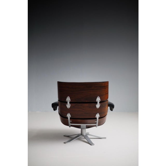 Lounge Chair attributed to Carlo Hauner, 1980s For Sale - Image 4 of 7