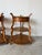 Hollywood Regency Grosfeld House Walnut Three-Tier End Tables – Pair For Sale - Image 4 of 16