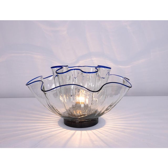 Large Murano Glass Galea Lamp by Adalberto Dal Lago for Vistosi, Italy, 1970s For Sale - Image 15 of 16