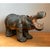 Mid-Century Modern Vintage Boho Slab Built Ceramic Hippo For Sale - Image 3 of 12
