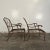 Metal Mid 20th Century Woodard Outdoor Iron Lounge Chairs With Cast Metal Ottomans, Attributed, 4 Pieces For Sale - Image 7 of 9