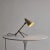 1950s Giuseppe Ostuni Model #215 'Ochetta' Metal & Brass Wall or Table Lamp for O-Luce For Sale - Image 5 of 12