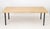 Contemporary Contemporary Ash Wood Top Dining Table For Sale - Image 3 of 9