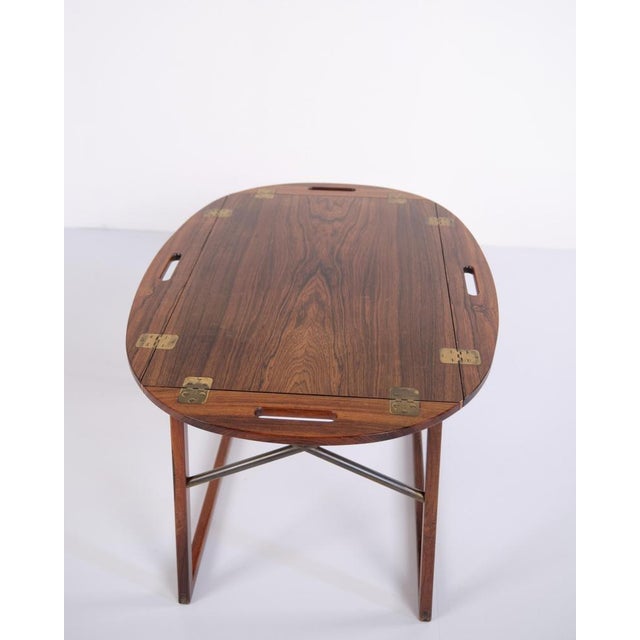 Rosewood Butler Table by Svend Langkilde, 1960s For Sale - Image 6 of 12