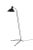 Lightsome black noir floor lamp by warm nordic dimensions: d45 x w47 x h132 cm material: lacquered steel, solid brass...