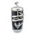 Tiffany & Co Art Nouveau Sterling Silver Snake Perfume Bottle, 1891–1902 For Sale