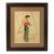 1943 Fashion Design Series Watercolor Painting, Gloria Hicks (American, 1916-) - #Sw-6w For Sale